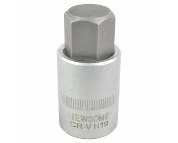 19mm 1/2in Drive Hex Key Socket